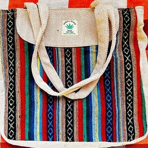 Hemp side bag